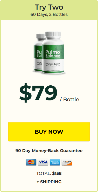 Pulmo Balance order 2 bottles